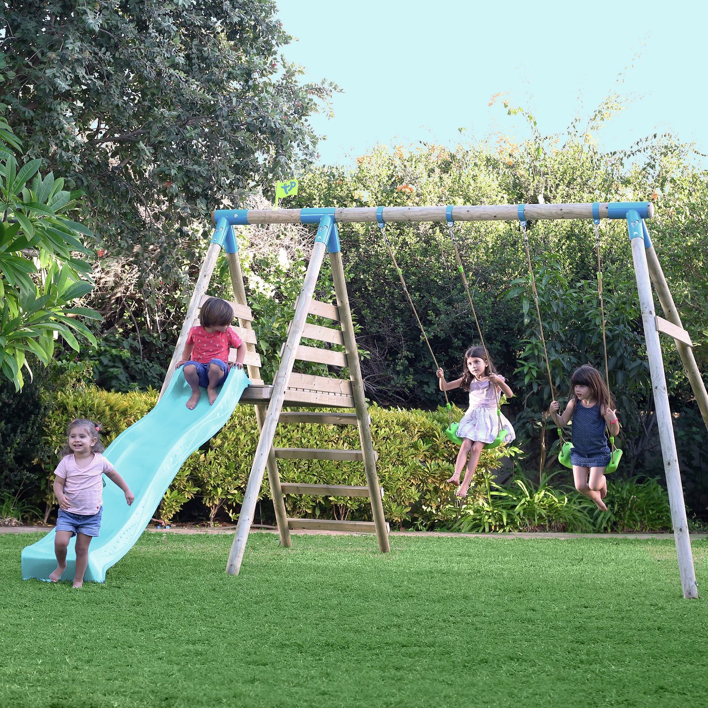 TP Breacon Wooden Swing and Slide Review