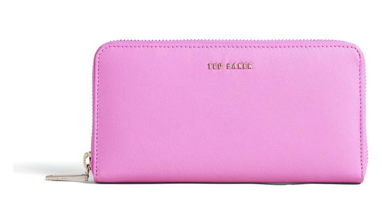 Ted Baker Garcey Large Zip Around Pink Purse