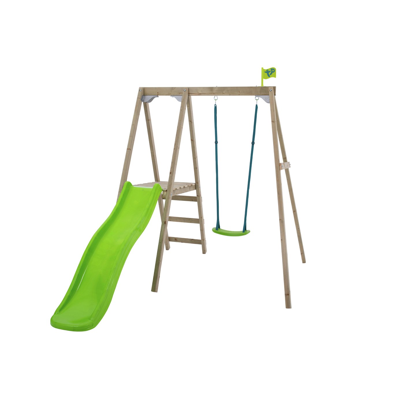 argos wooden swing set