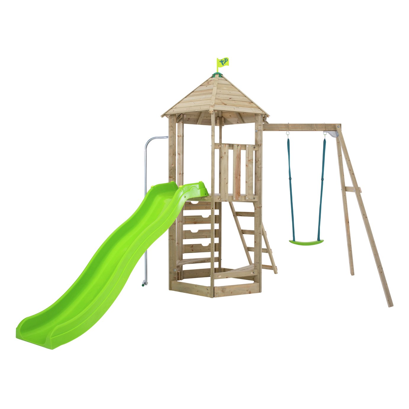 TP Castlewood Wooden Swing and Crazy Slide Review