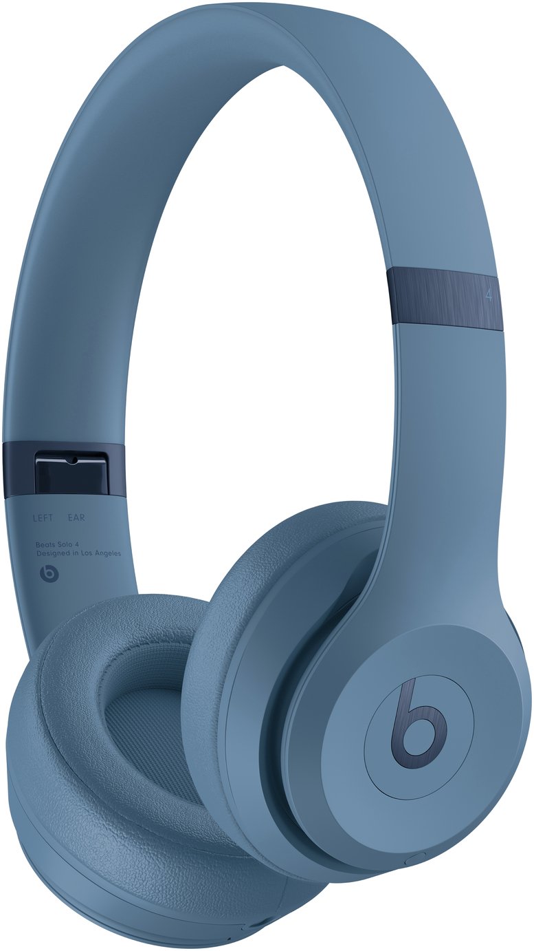 Beats Solo 4 スレートブルー Buy Beats Solo 4 On-Ear True Wireless Headphones - Slate Blue