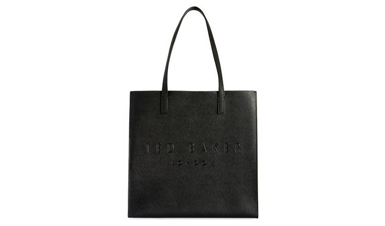 Ted Baker Soocon Black Crosshatch Icon Bag