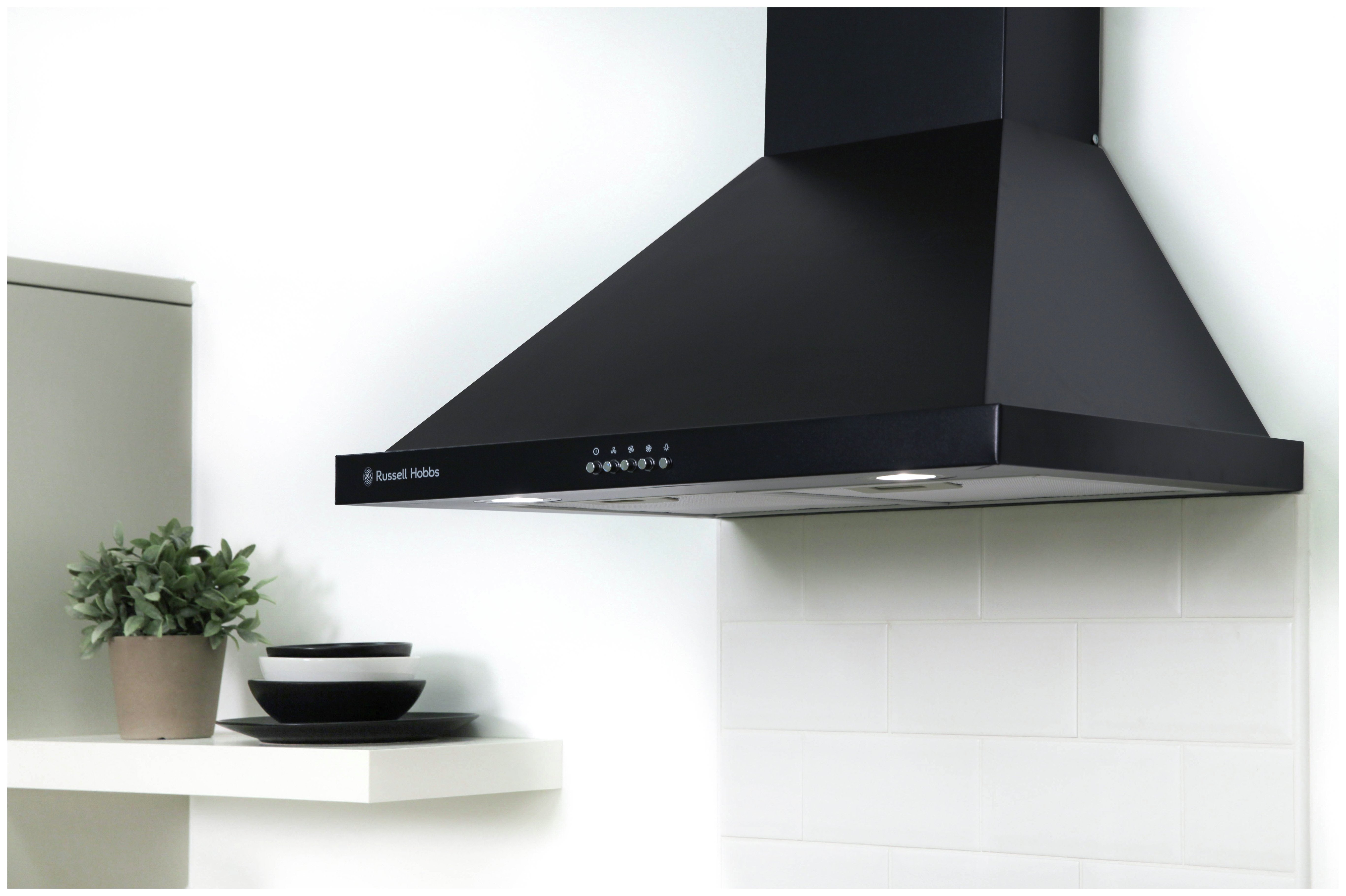 Russell Hobbs RHSCH601B 60cm Steel Cooker Hood Reviews