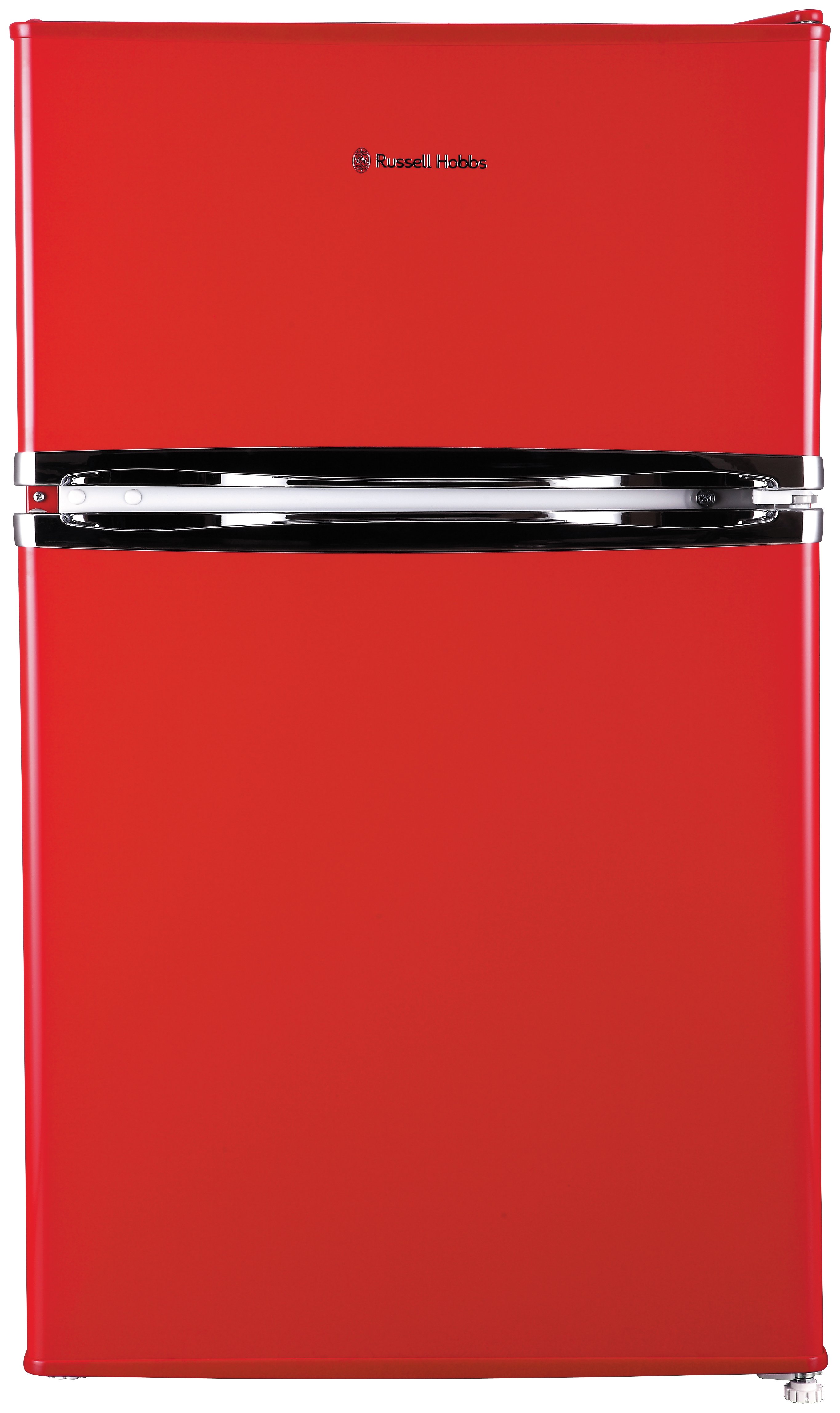 Russell Hobbs RHUCFF50R Under Counter Fridge Freezer - Red.