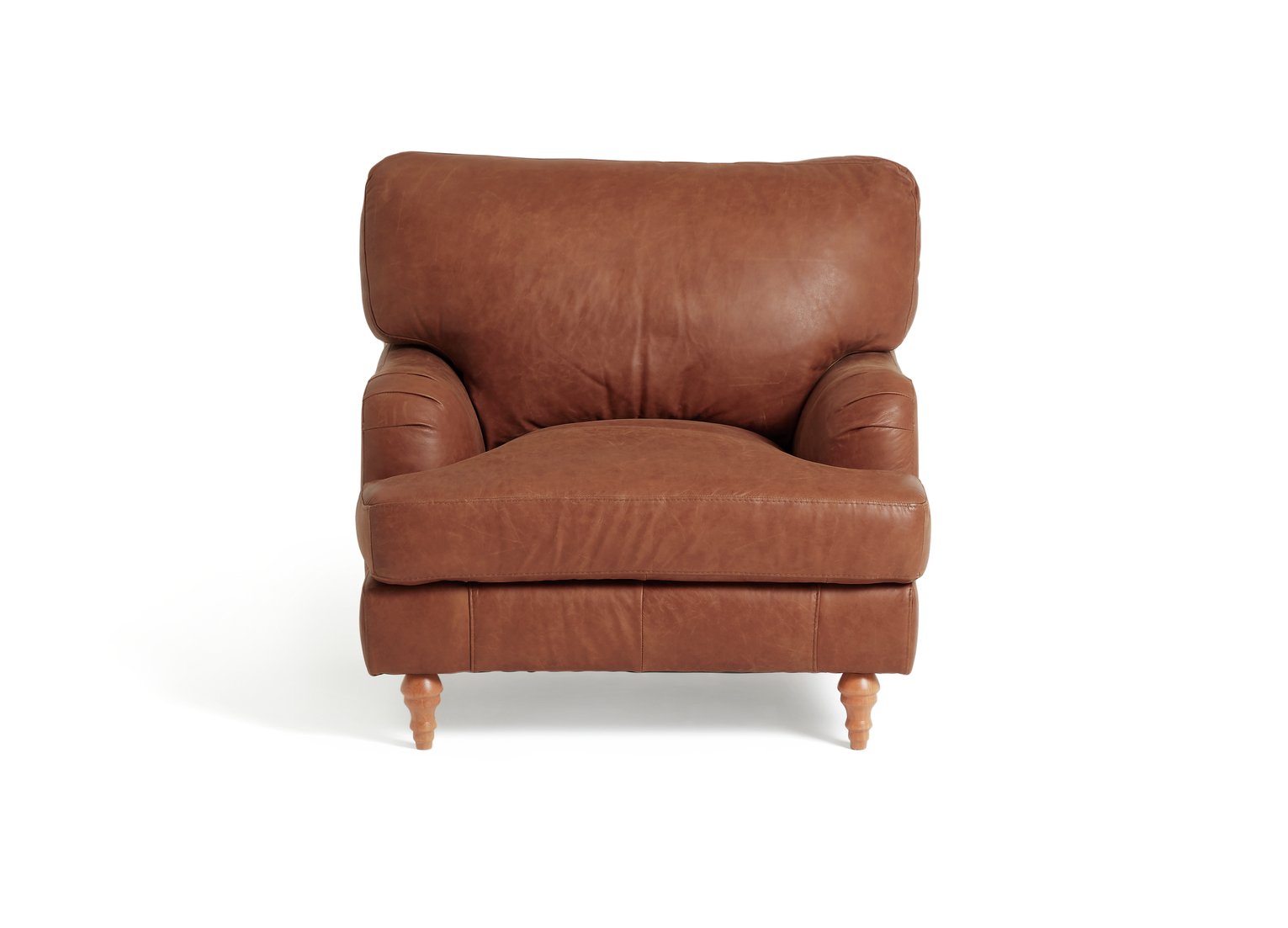 tan armchair