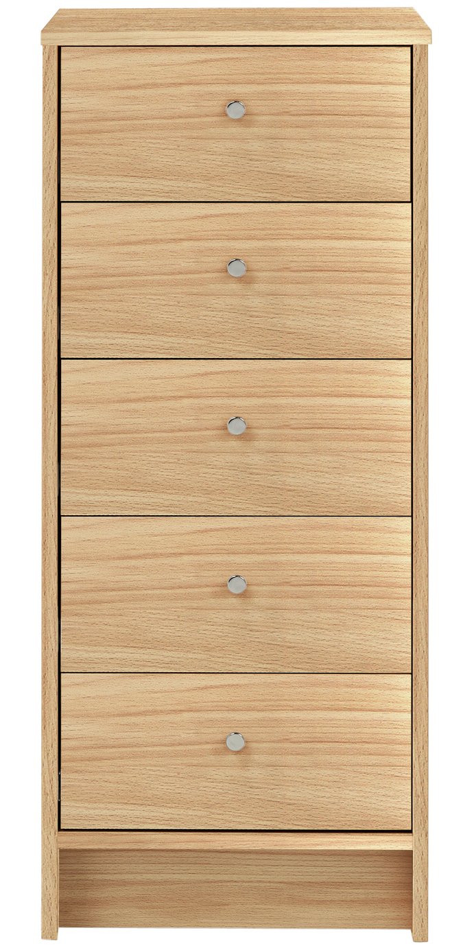 Argos Home Malibu 5 Drw Narrow Chest of Drawers Reviews