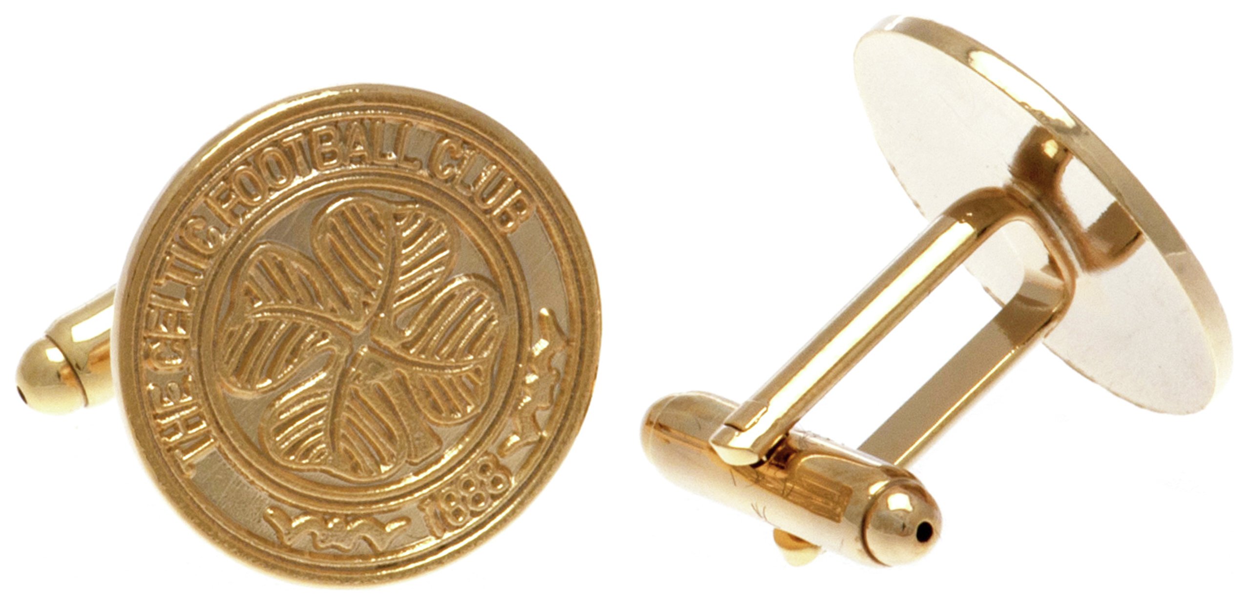 Gold Plated Celtic Cufflinks.