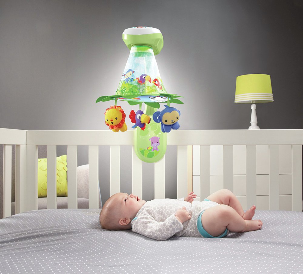 Fisher-Price Rainforest Grow-with-Me Projection Mobile