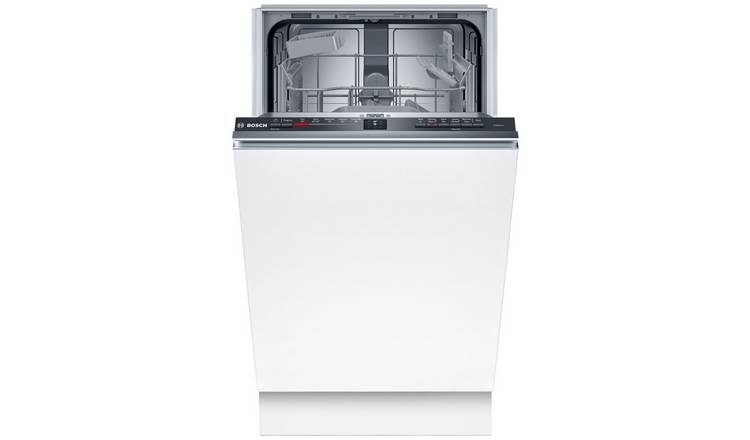 Bosch SPV2HKX42G Slimline Integrated Dishwasher - White