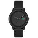 Buy Lacoste Men s 12 12 Black Dial Strap Watch Men s watches Argos