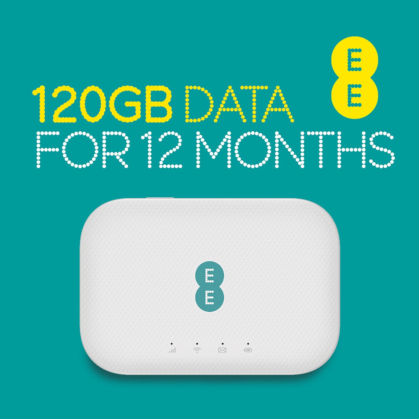 EE PAYG 4G Mobile WiFi 120GB