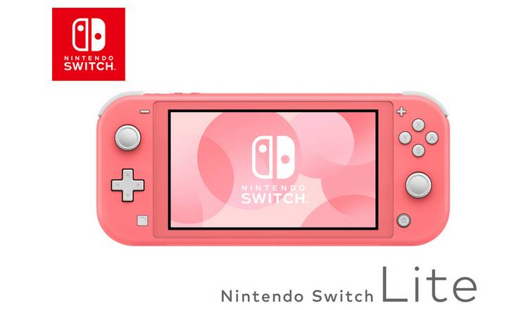 Buy Nintendo Switch Lite Handheld Console - Coral | Handheld 