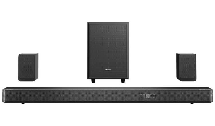 Hisense AX5125H 5.1.2Ch Sound Bar with Rear Speakers & Sub