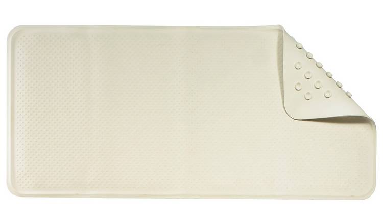 Croydex Antibacterial Bath Mat - Cream