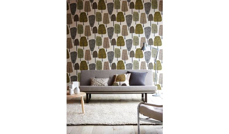 Scion Cedar Forest Multicoloured Wallpaper