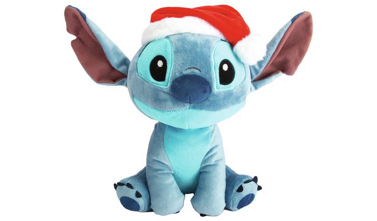 Buy Disney Stitch With Santa Hat 25cm Soft Toy Teddy bears and soft toys Argos