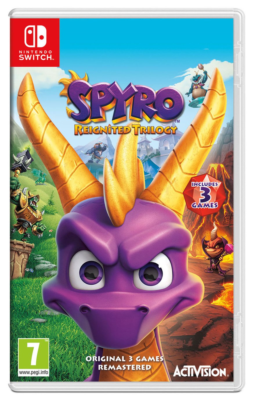 Spyro Reignited Trilogy Nintendo Switch Game