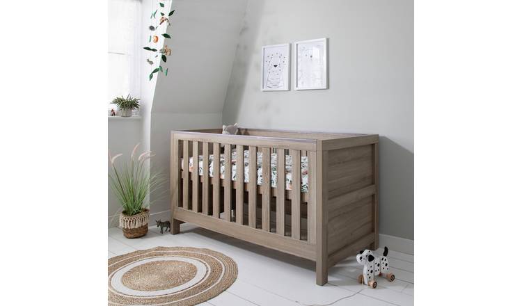 Buy Tutti Bambini Modena Cot bed Oak Cots and cot beds Habitat