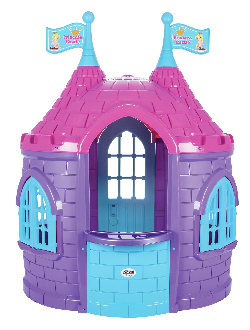 plastic princess castle playhouse