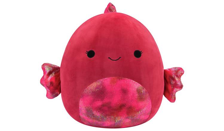 Original Squishmallows 16-inch - Barella the Raspberry Fish