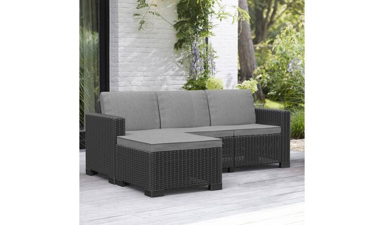 Argos mini corner garden outlet sofa