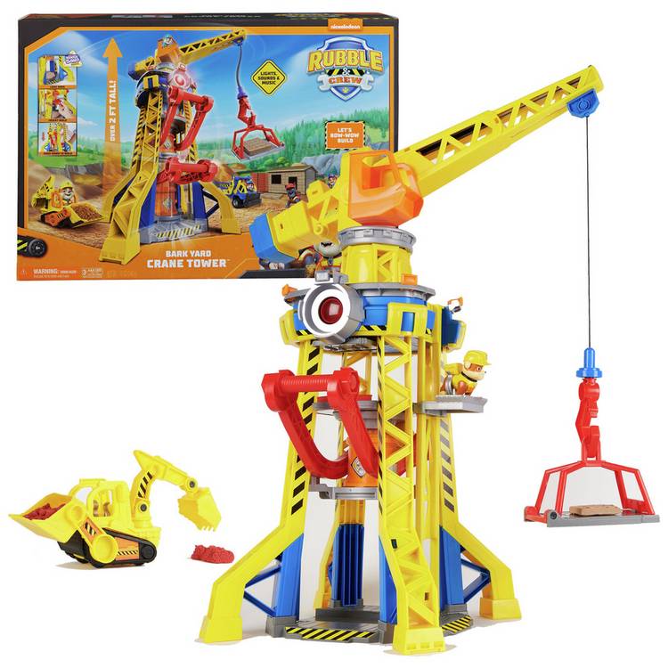 Rubble & Crew Barkyard Crane Tower 0