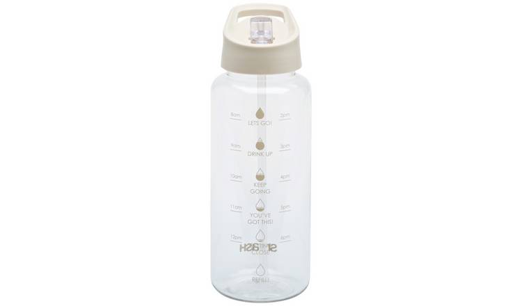 Smash Beige Tracker Sipper Water Bottle - 1 litre