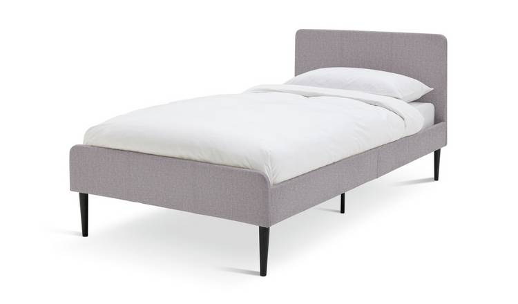 Habitat Kristopher Single Fabric Bed Frame - Grey