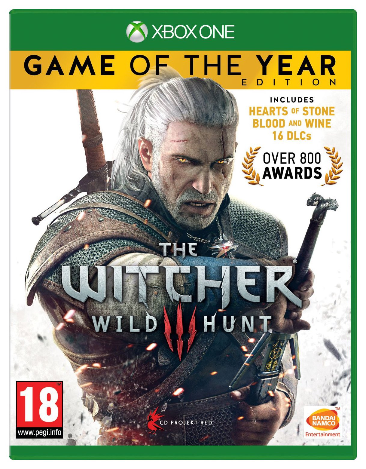 The Witcher 3: Wild Hunt Game of the Year Xbox One Game.