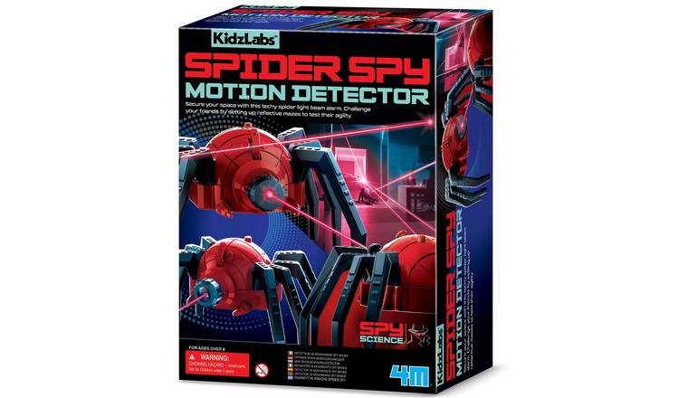 4M Kidzlabs Spider Spy Motion Detector - 8 Years +