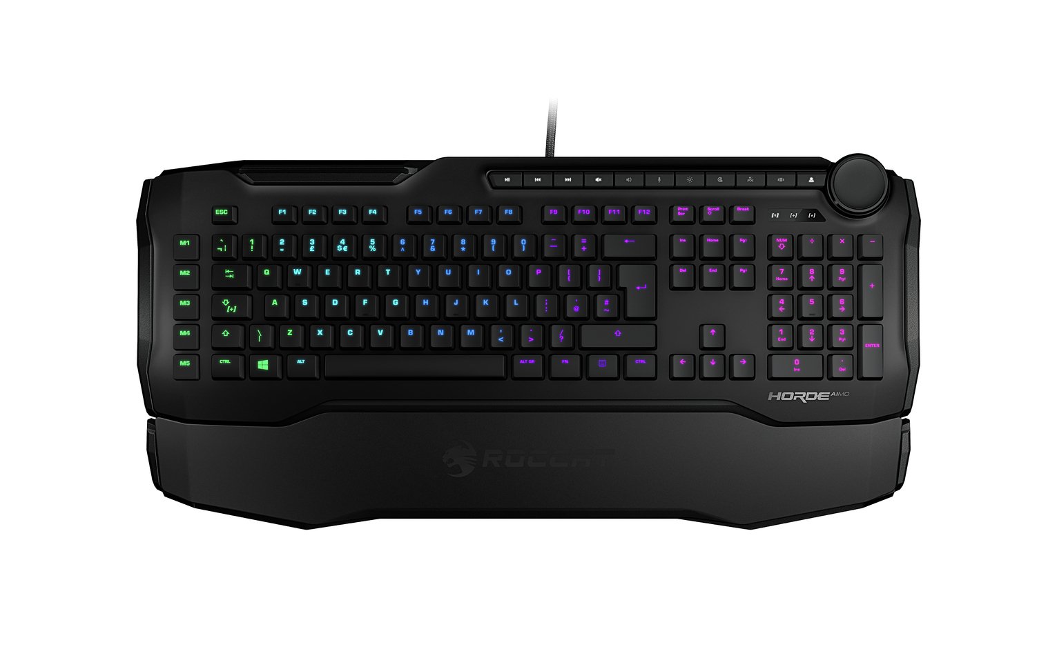 Roccat Horde Aimo Membranical RGB Wired Gaming Keyboard Review