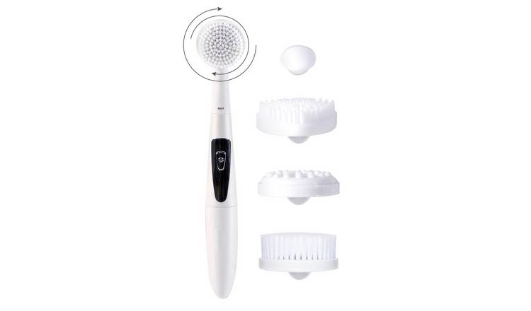 Rio 4-in-1 Facial Cleansing Brush and Massager