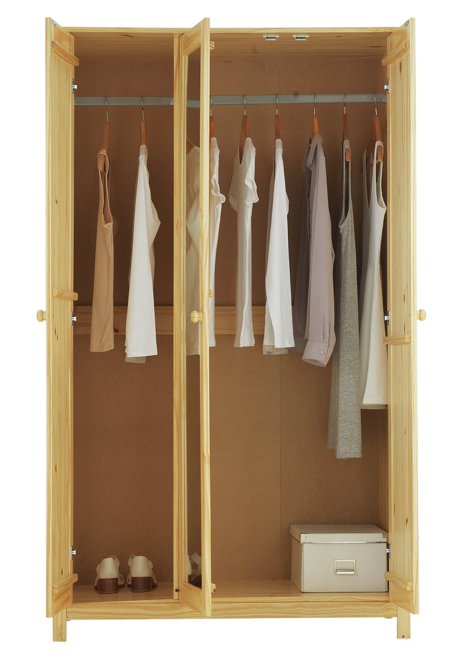 Argos Home New Scandinavia 3 Door Mirrored Wardrobe Review