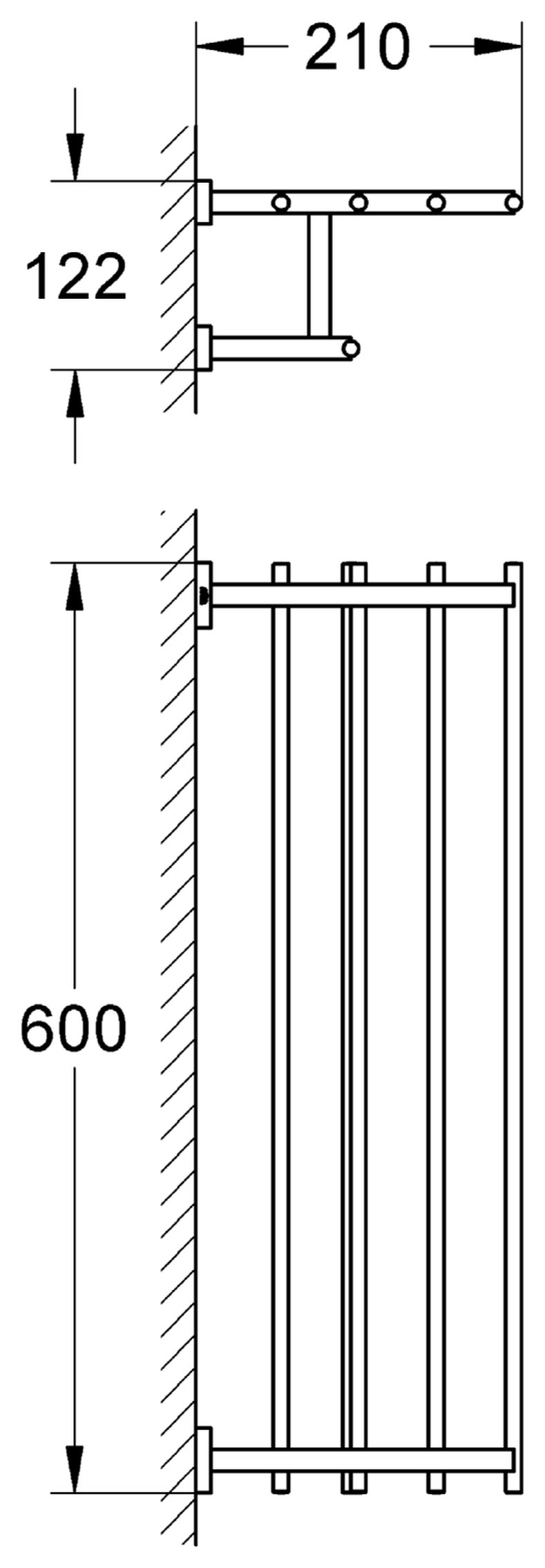 Grohe Essentials Cube Wall Mounted Multi Towel Rack Review