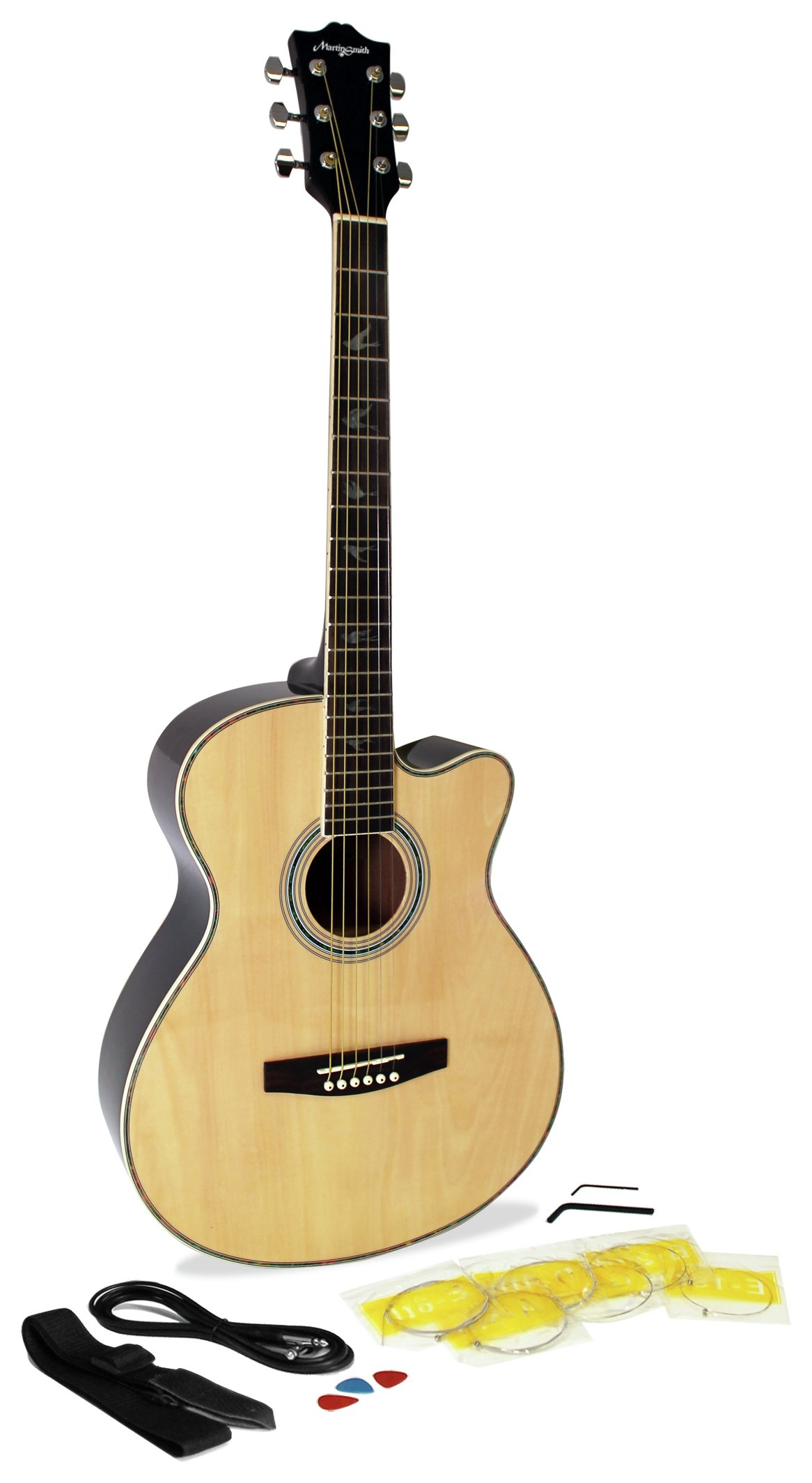 Martin Smith Natural Electro Acoustic Guitar.