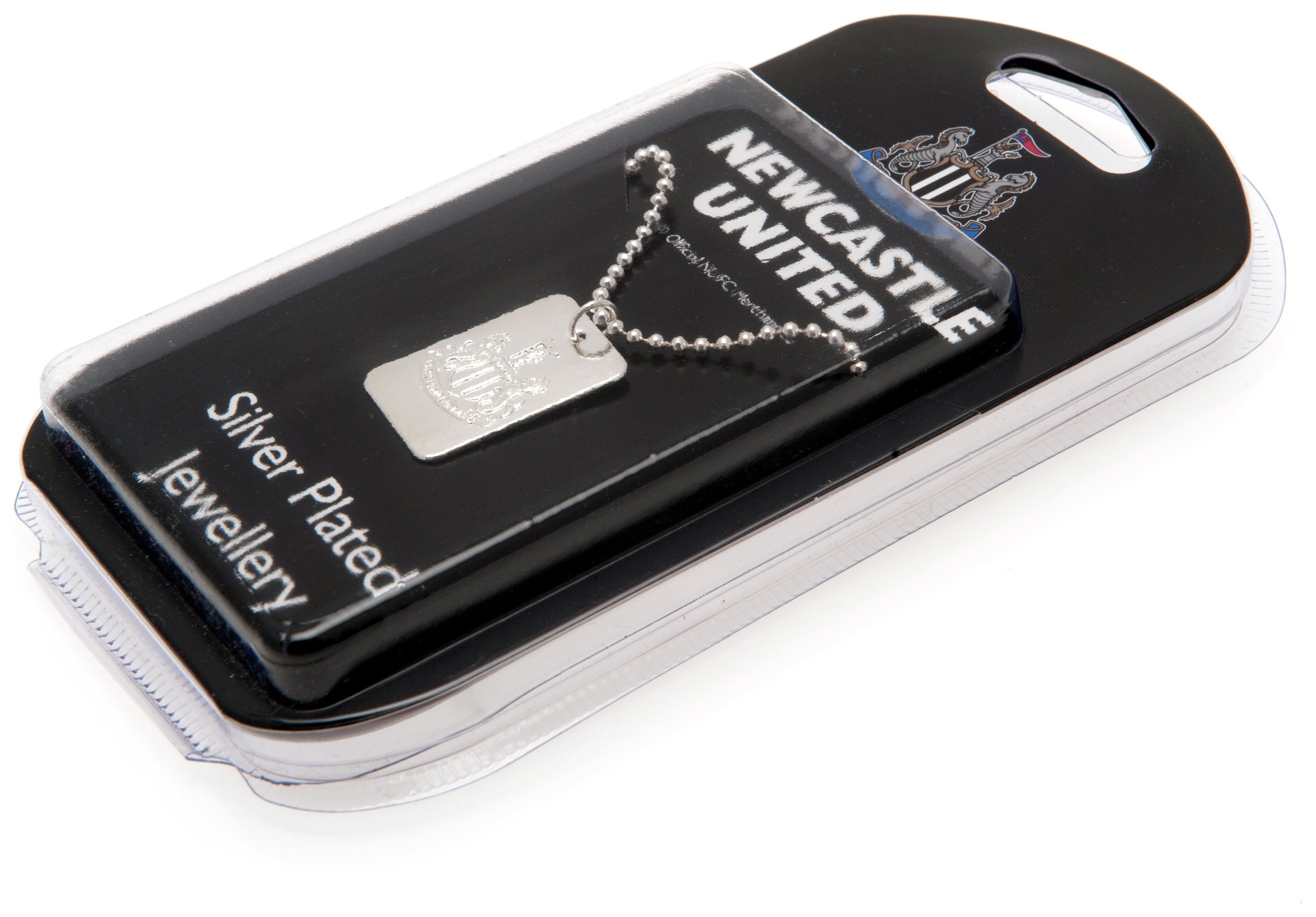 Silver Plated Newcastle United Dog Tag & Ball Chain Review