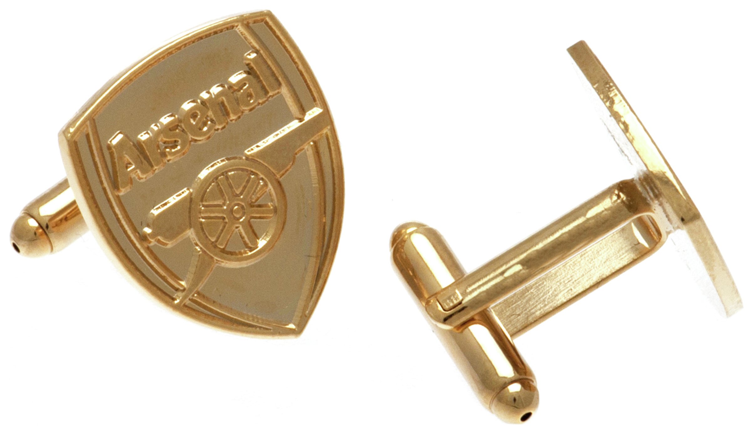 Gold Plated Arsenal Cufflinks. review