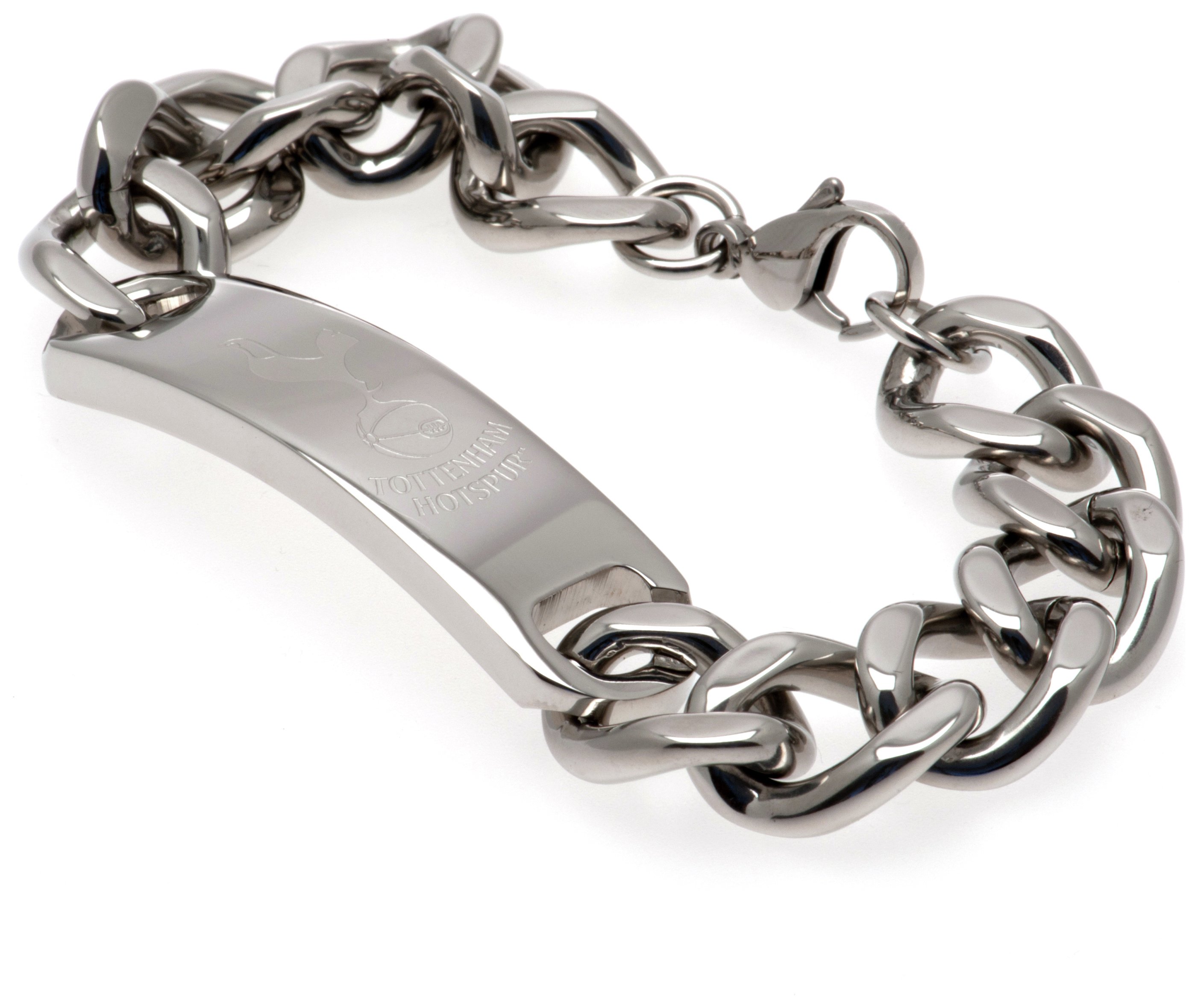 Stainless Steel Tottenham Heavy ID Bracelet