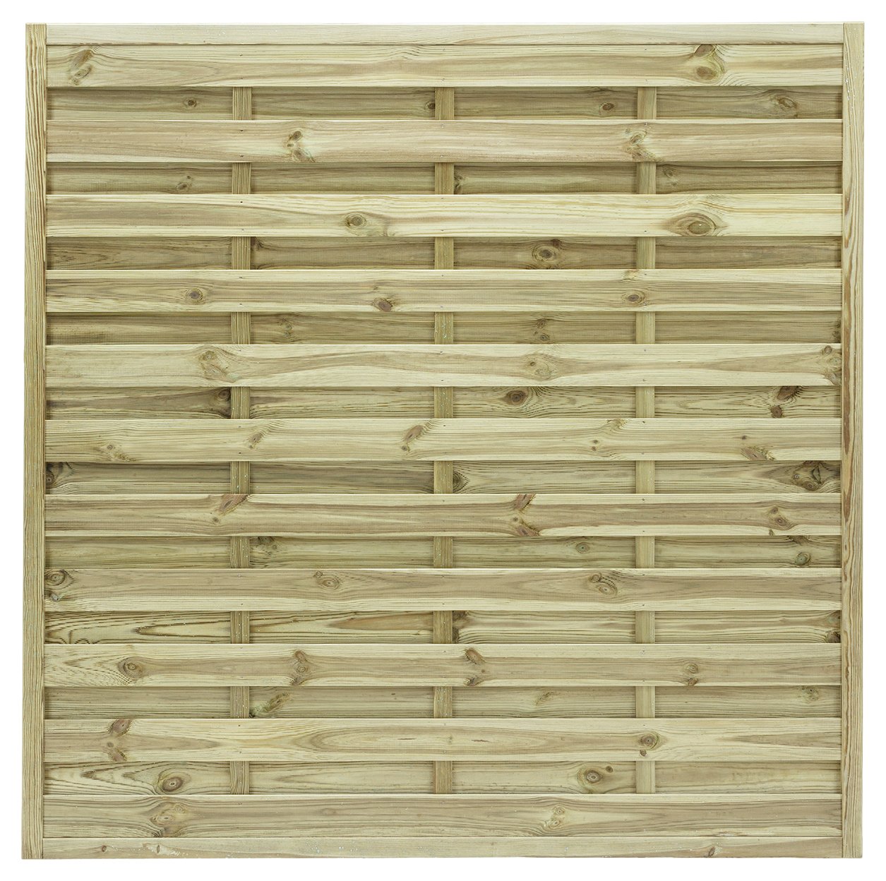 Grange 1.8m St Espirit Square Fence Panel - Pack of 3