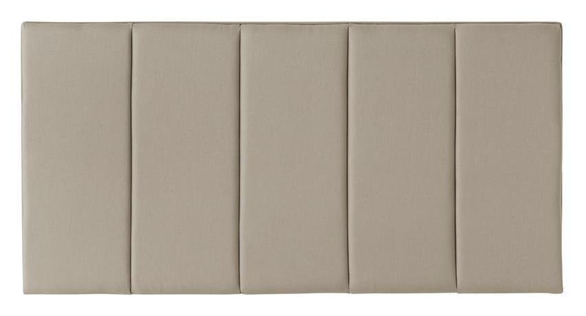 Silentnight Bresica Sandstone Single Headboard - Neutral