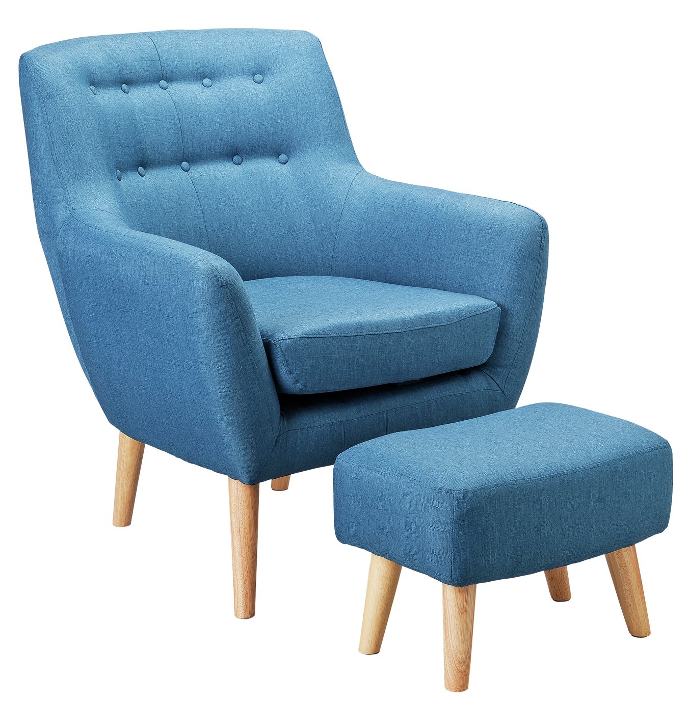 Argos teal store chair