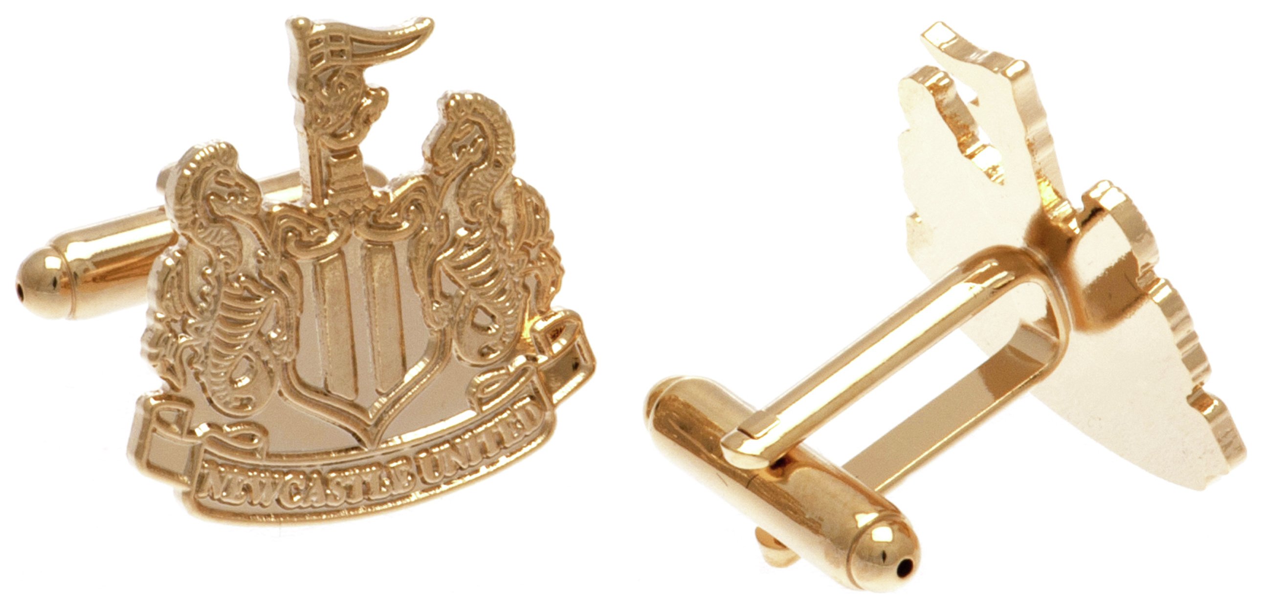 Gold Plated Newcastle United Cufflinks