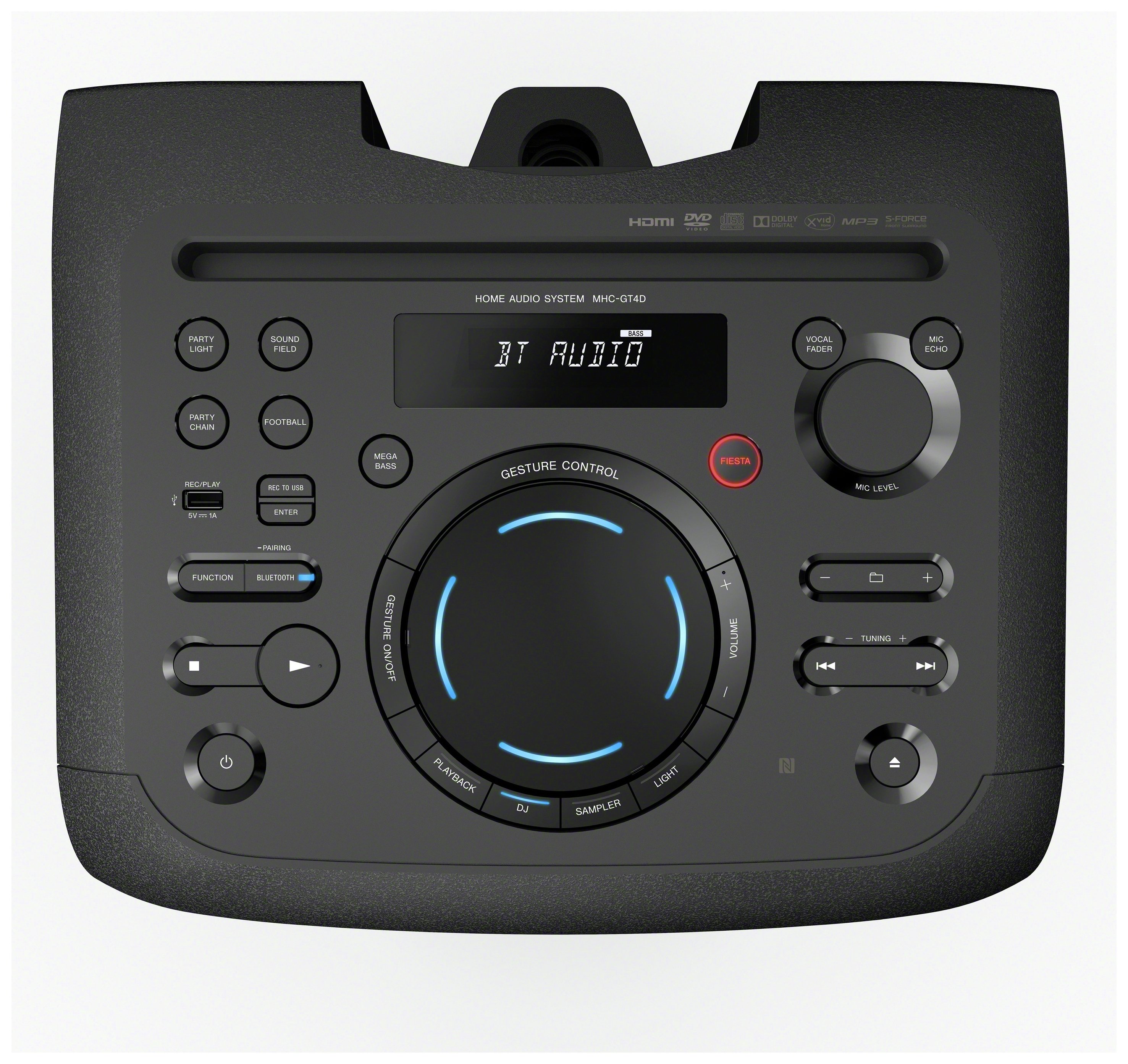 Home audio system mhc v43d как подключить блютуз