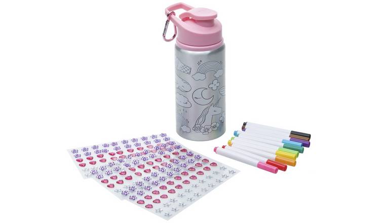 Smash Personalised Pink Aluminium Water Bottle - 500ml