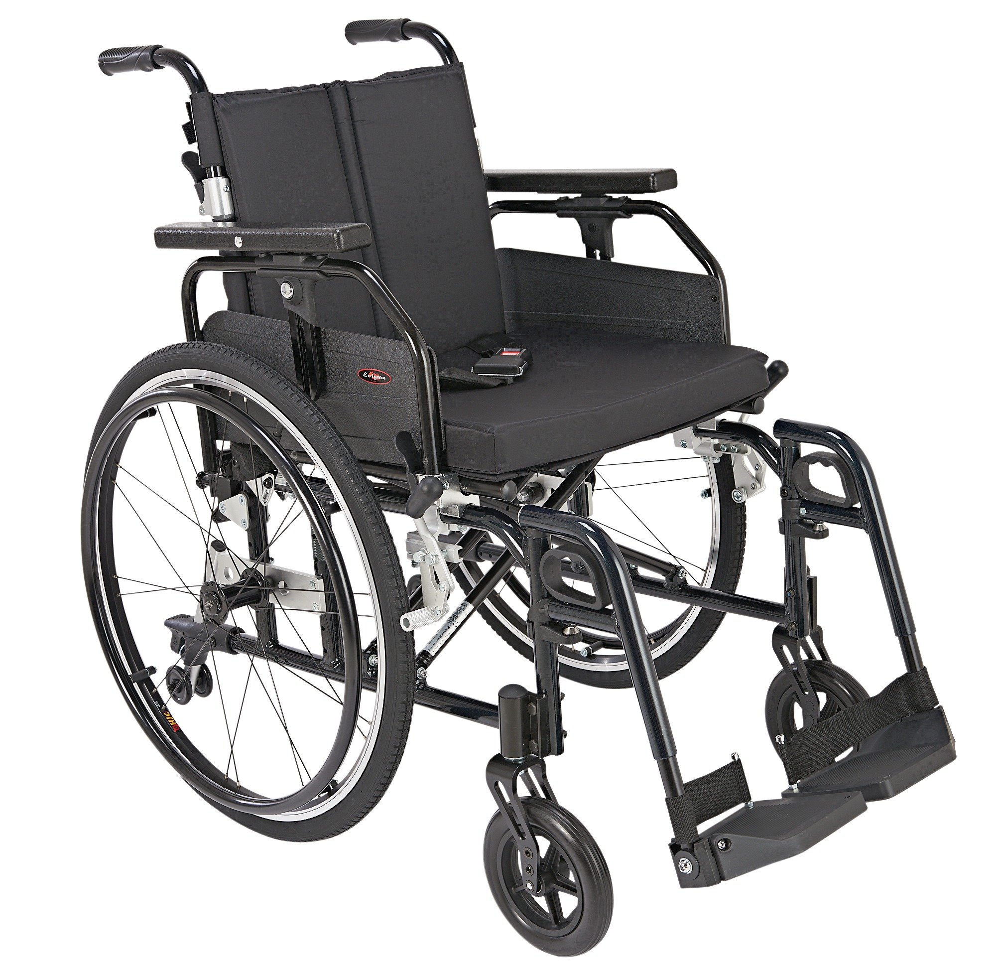 Enigma Super Deluxe Self Propelled Wheelchair. Review