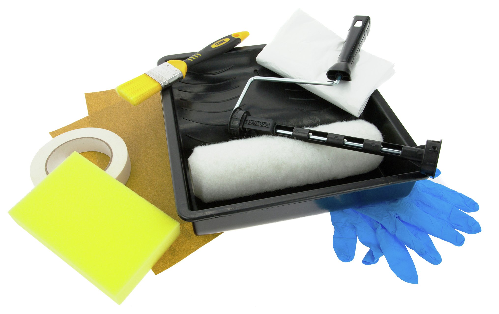 Coral Paint Roller, Brush, and Preparation Set. Reviews Updated