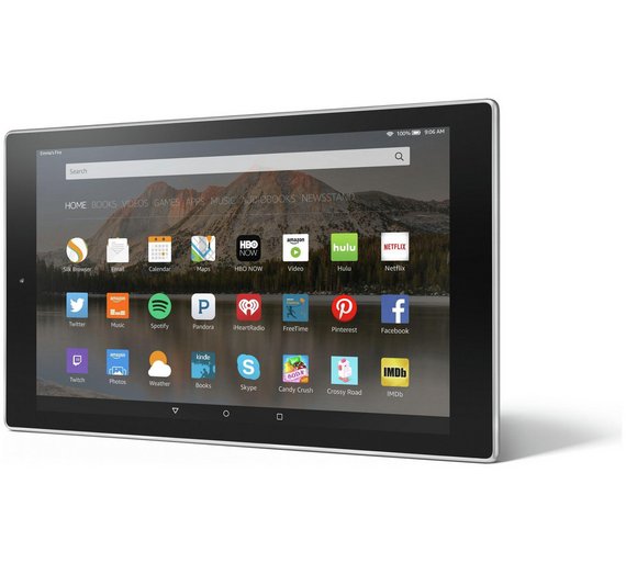 Buy Amazon Fire HD 10 10.1 Inch 16GB Tablet - Silver at Argos.co.uk ...