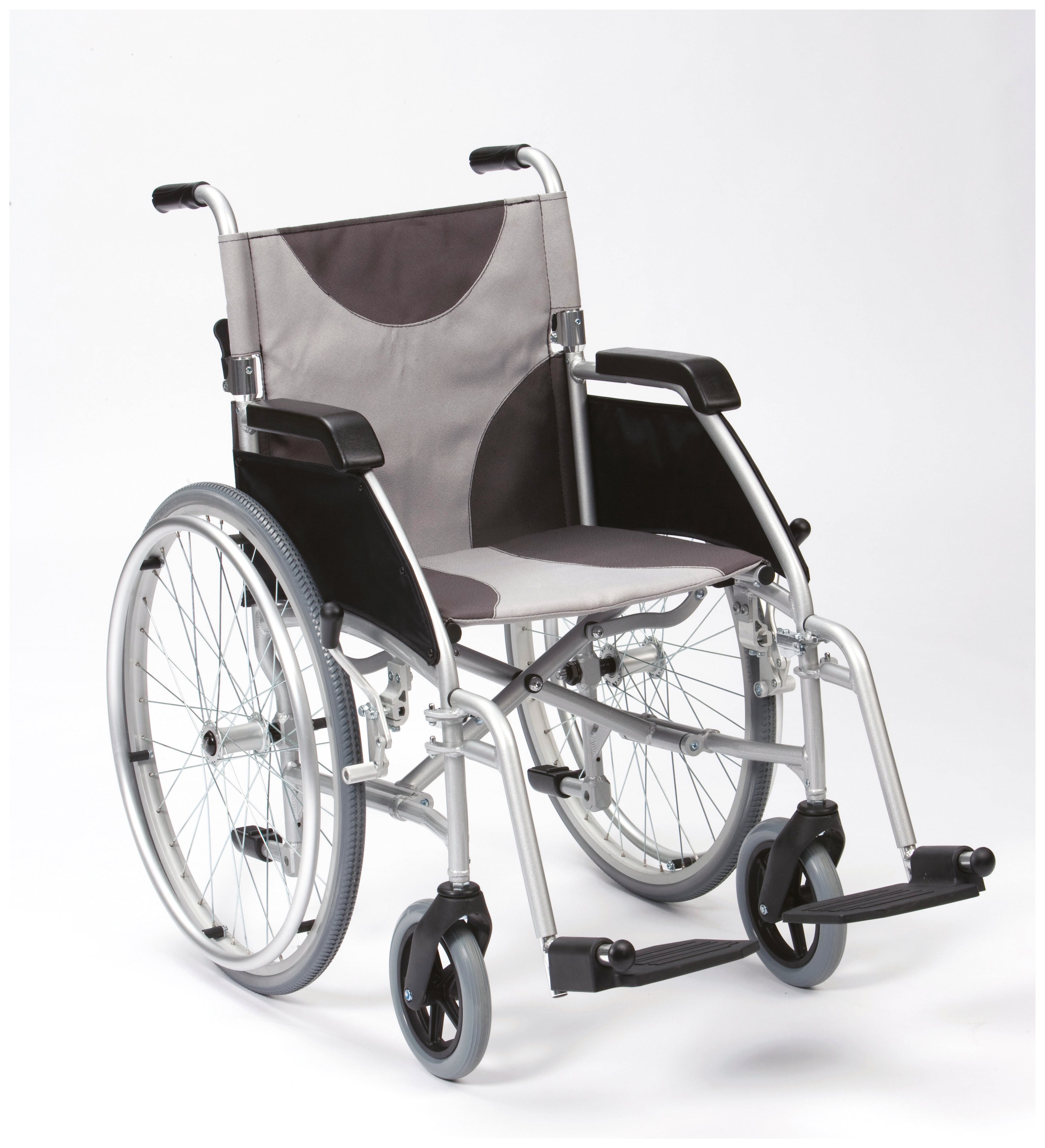 Self Propelled Aluminium Wheelchair.