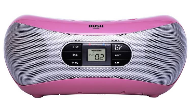 Bush Bluetooth Boombox - Pink