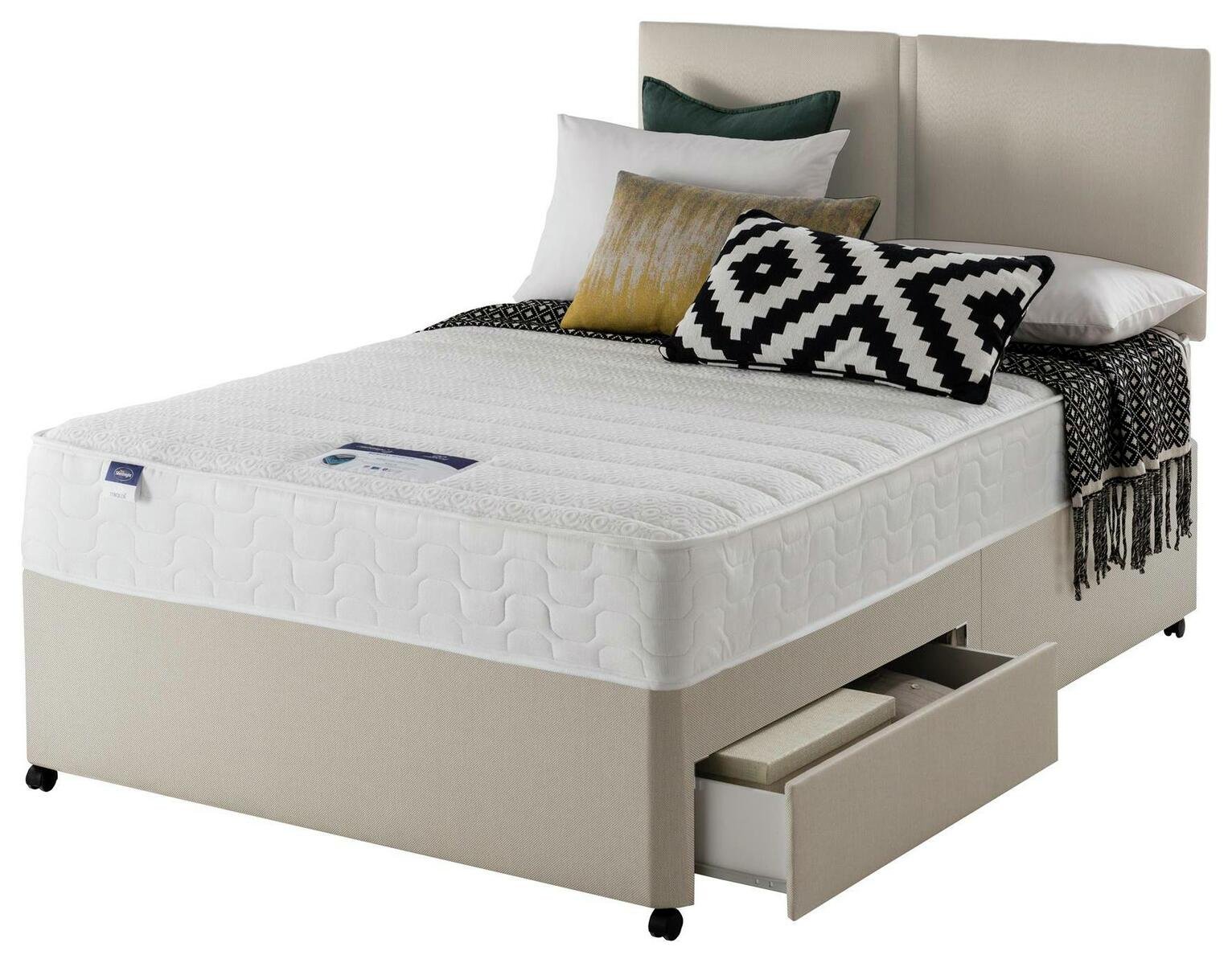 Silentnight Hatfield Memory Foam 2 Drawer Divan Review